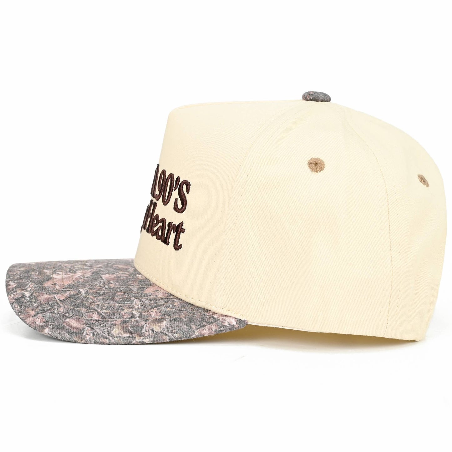 I'VE GOT A 90'S COUNTRY HEART Two Tone Camo Trucker Hat