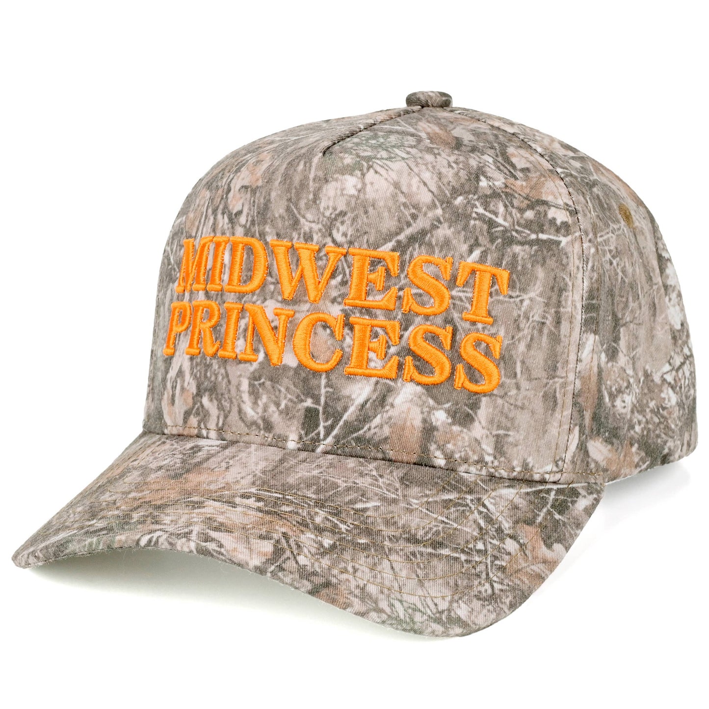 Midwest Princess Embroidered Camo Trucker Hat