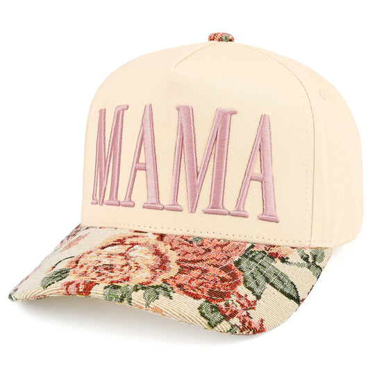 C.C MAMA Letter embroidered Snapback Trucker Hat