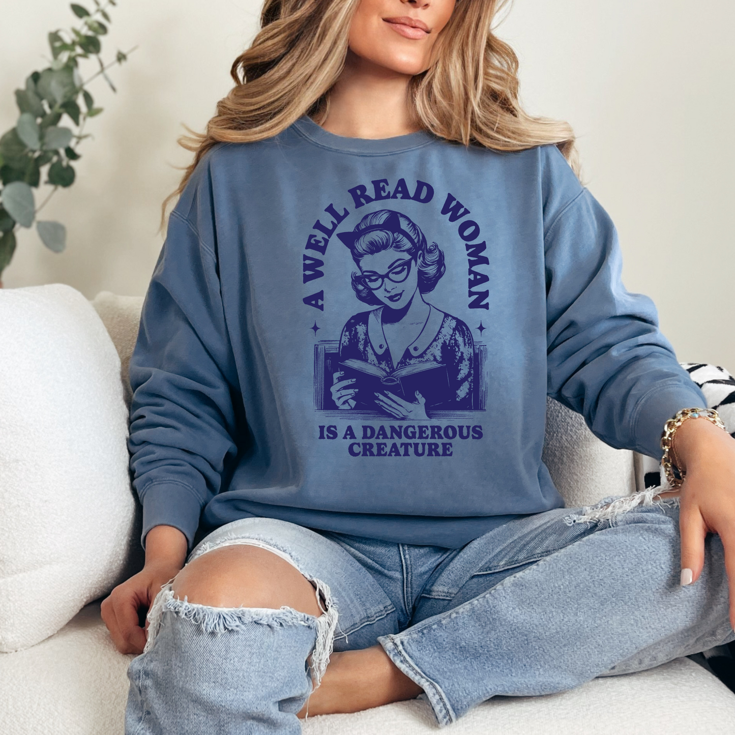 A Well Read Woman Sweatshirt