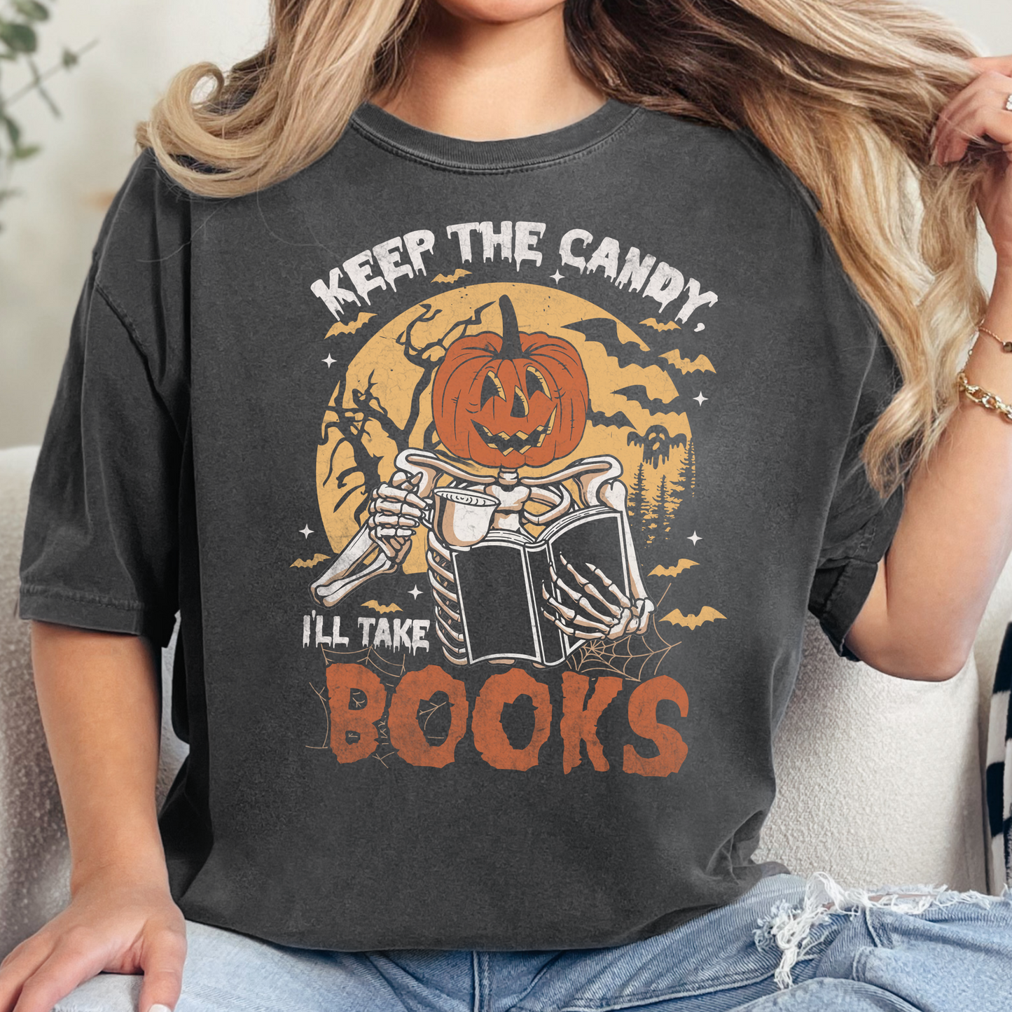 Keep the Candy Book Tshirt