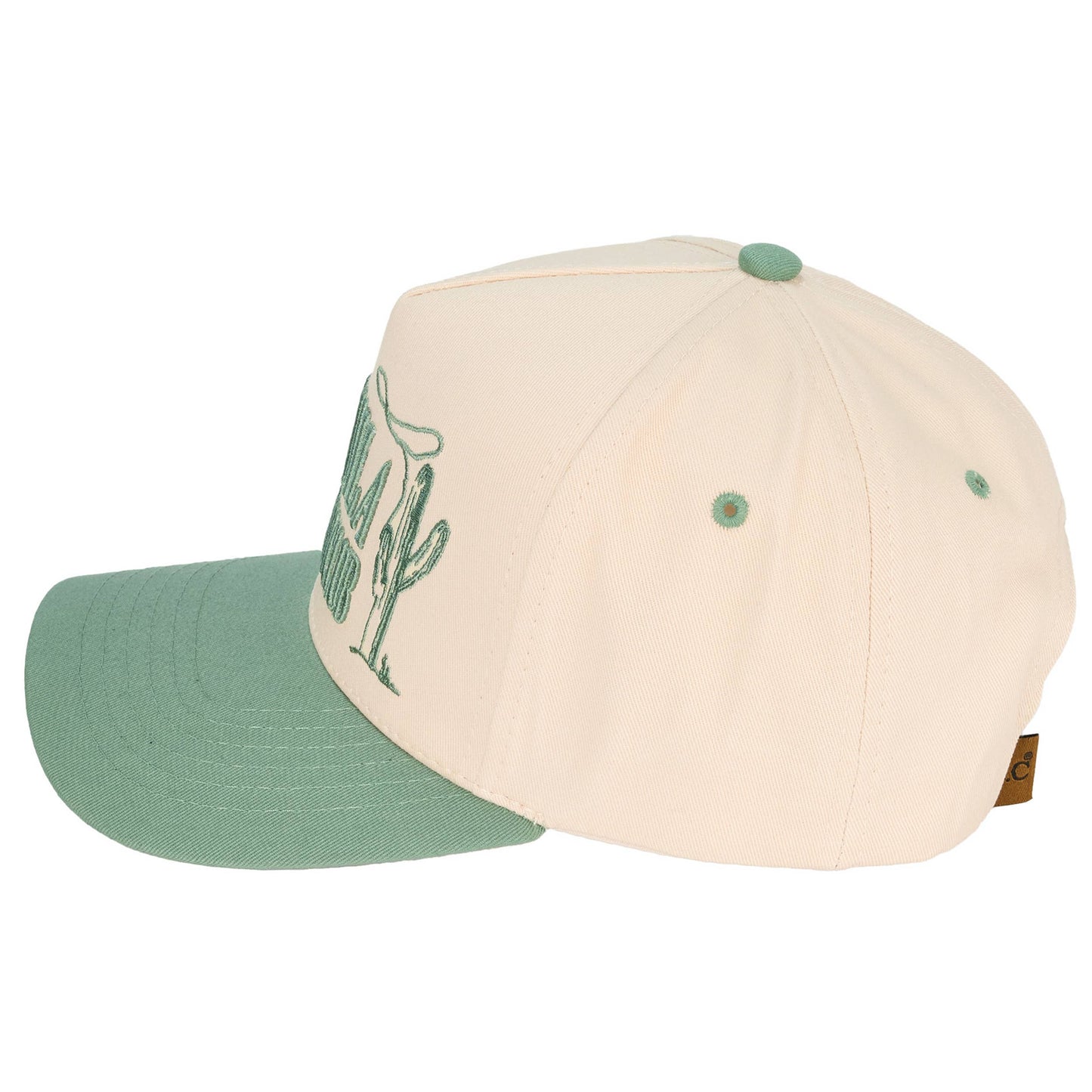 TEQUILA COWBOY CLUB Cotton Embroidered Trucker Cap
