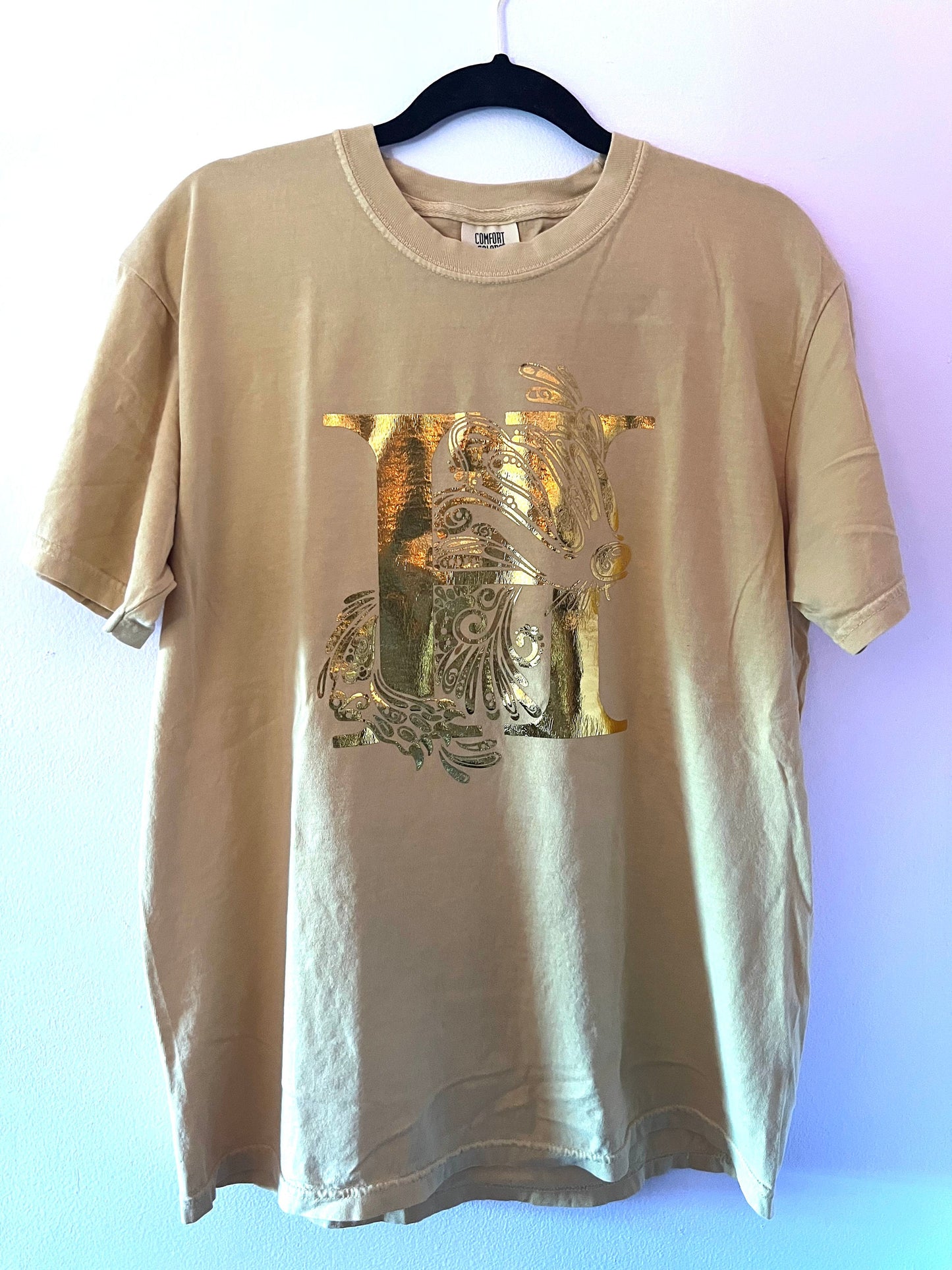 Wizard House Color Metallic Shirt Lion Shirt Raven Shirt Snake Shirt Badger Shirt