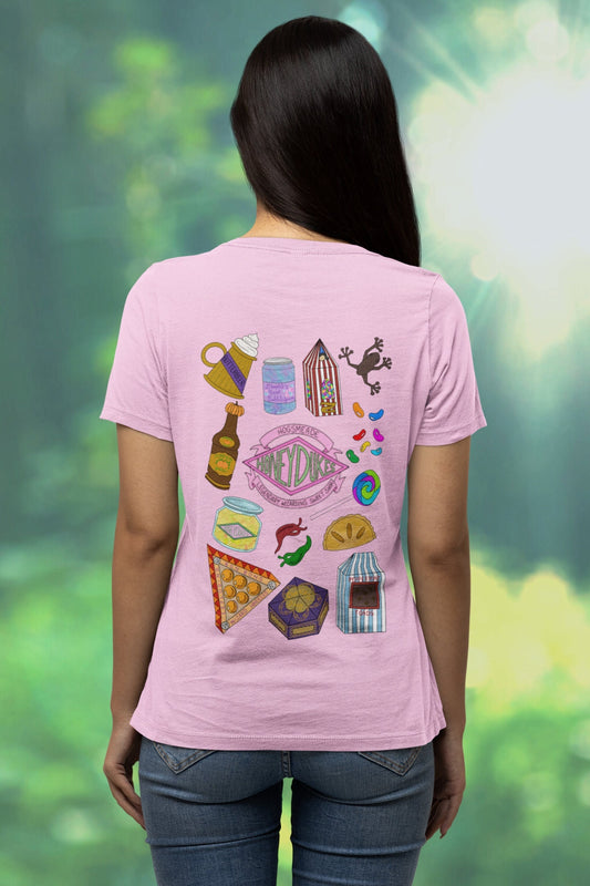Wizard Sweet Shop T shirt Magic shirt Pink sweets tshirt