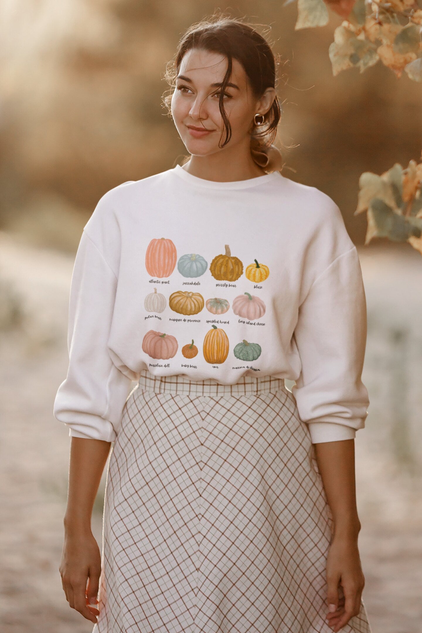 Pumpkin Patch Sweatshirt Pumpkin Crewneck Pumpkin Variety Sweatshirt Fall Crewneck Pumpkin pullover Halloween pumpkin sweatshirt