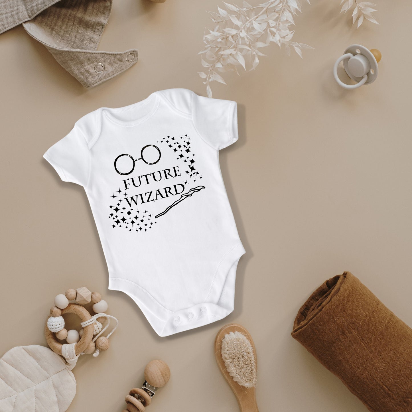 Future Wizard Baby Bodysuit Wizard Baby Shower Gift