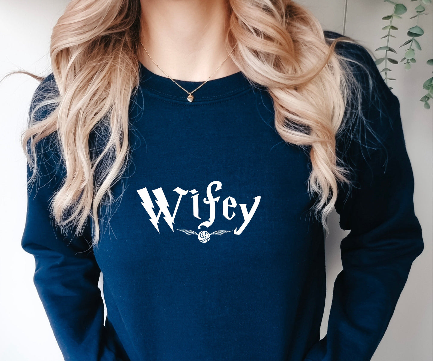 Hubby & Wifey Couples Matching Sweatshirt Wizard Couple Matching Crewnecks Wizard World Lovers Bookish Sweatshirt