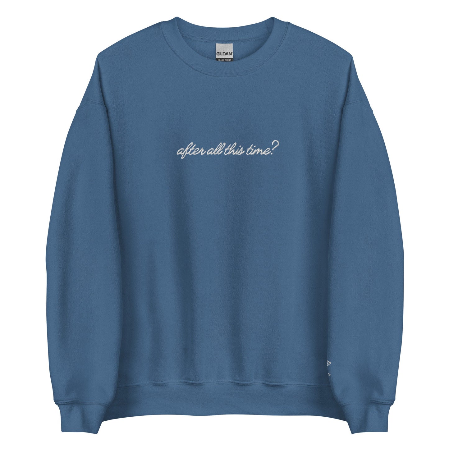 After All This Time? Always Wizard Embroidered Crewneck Sweatshirt Husband and Wife Matching Sweatshirts