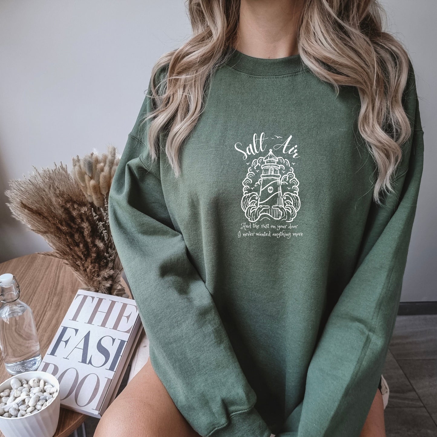 August Salt Air Taylor Swift TSITP Sweatshirt Beachy Boho Sweatshirt Lighthouse Crewneck