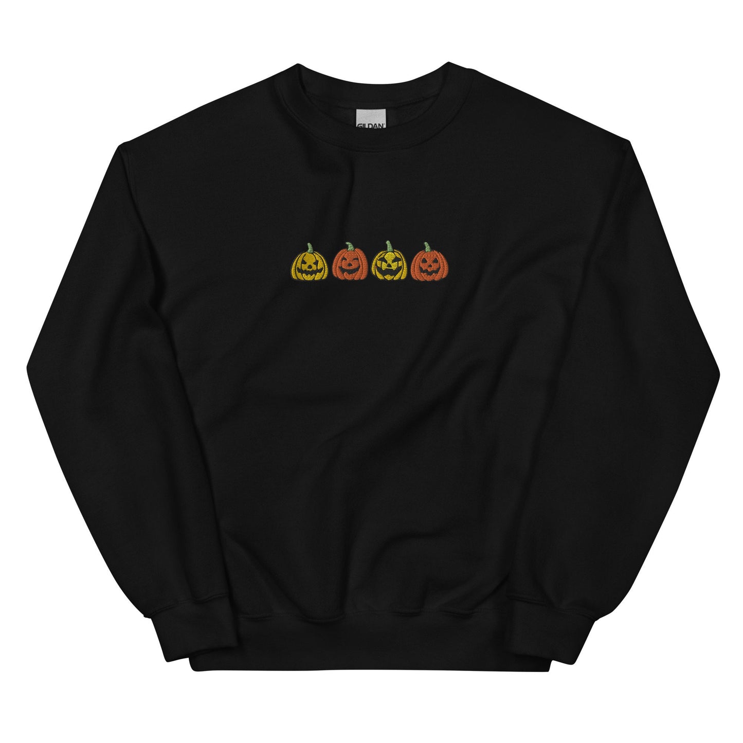 Jack-o-Lantern Embroidered Sweatshirt