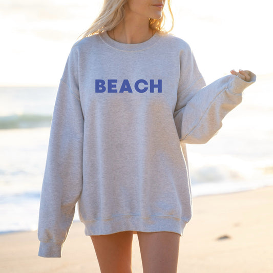 Vintage Beach Graphic Sweatshirt