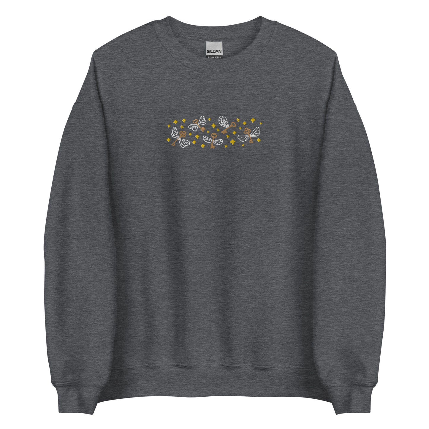 Flying Keys Embroidered Sweatshirt