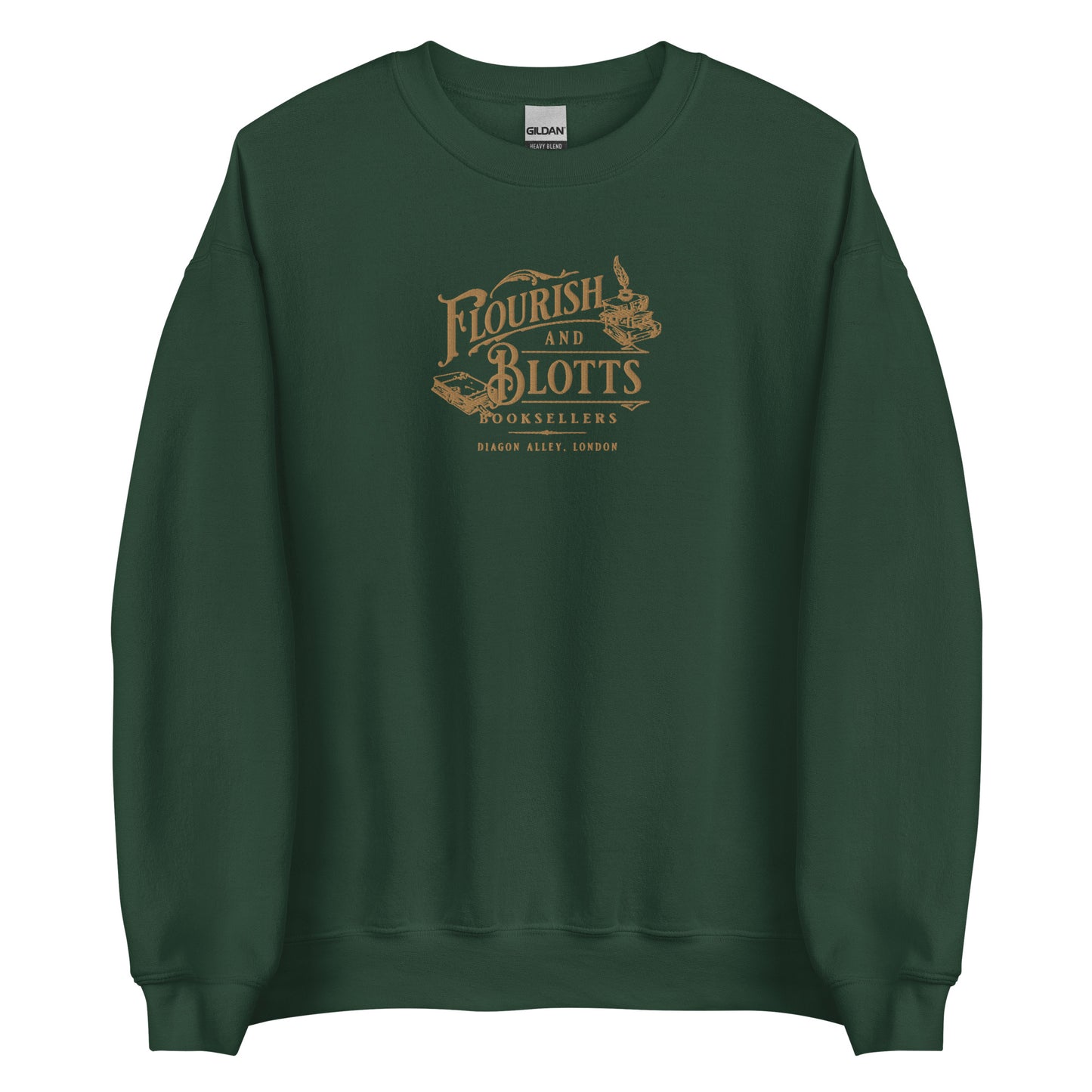 Magical Bookstore Embroidered Sweatshirt