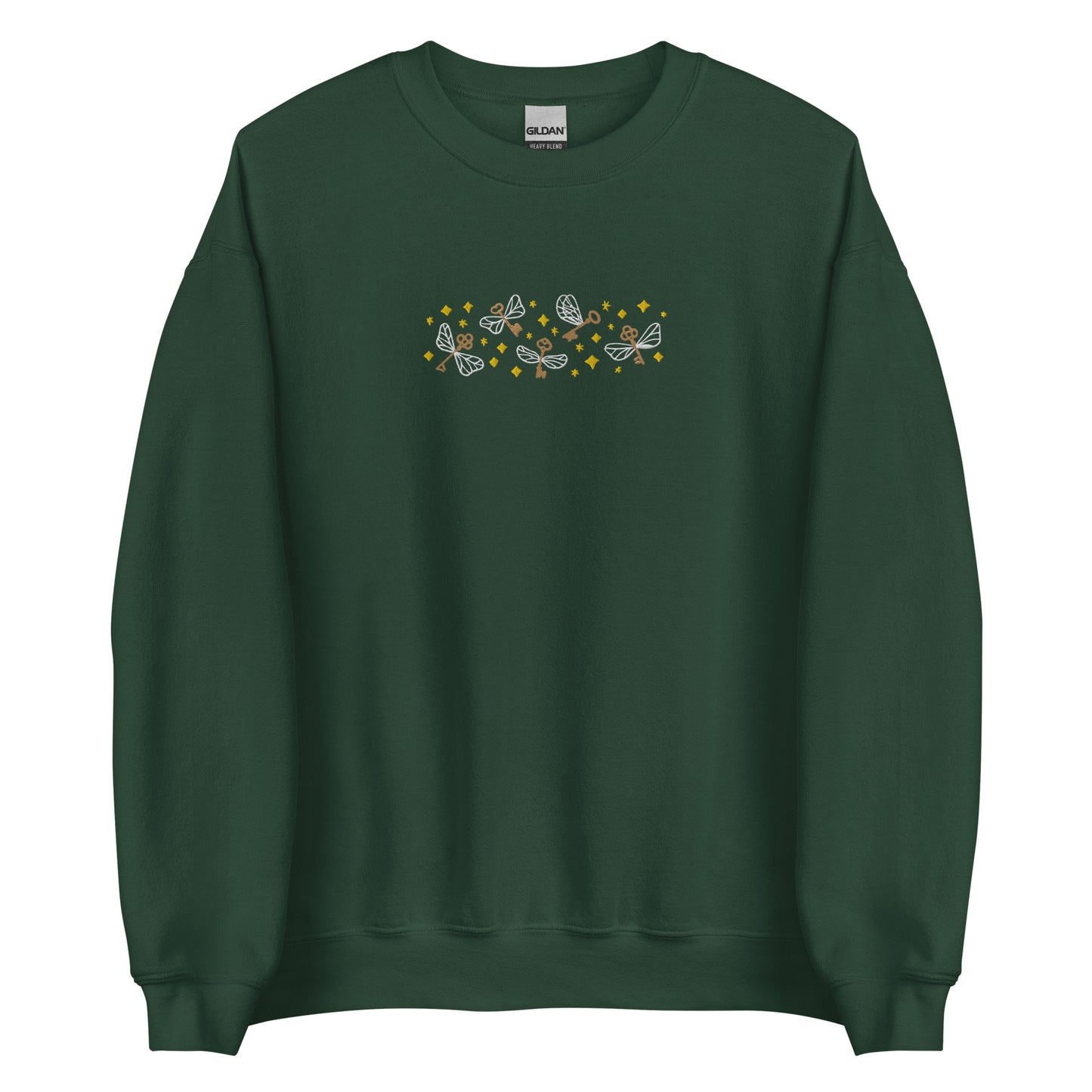 Flying Keys Embroidered Sweatshirt