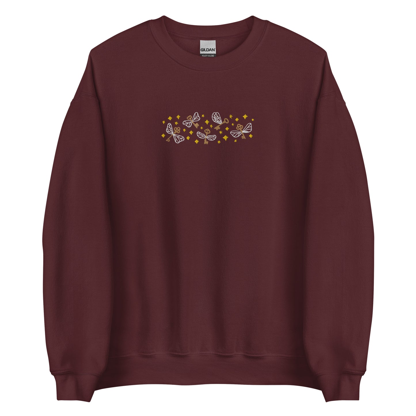 Flying Keys Embroidered Sweatshirt