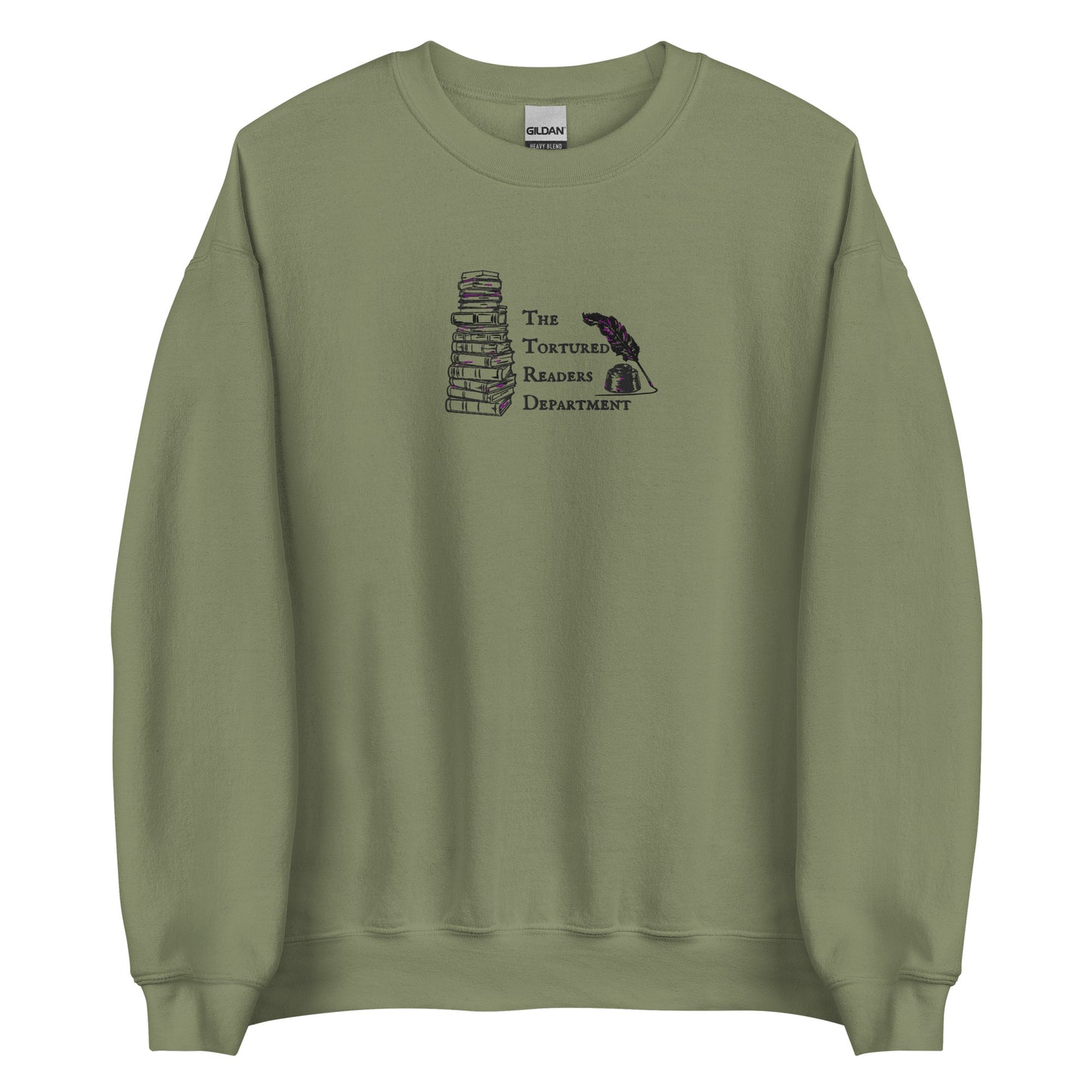 The Tortured Readers Department Embroidered Sweatshirt