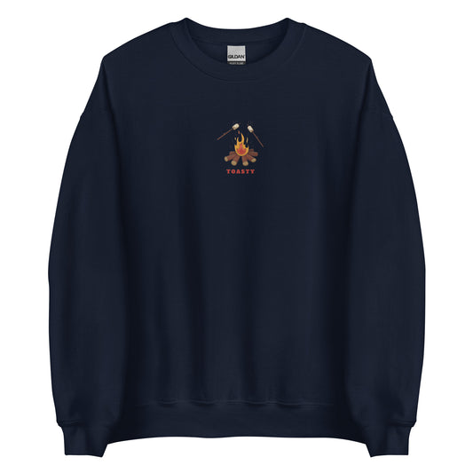 Toasty Campfire Embroidered Sweatshirt
