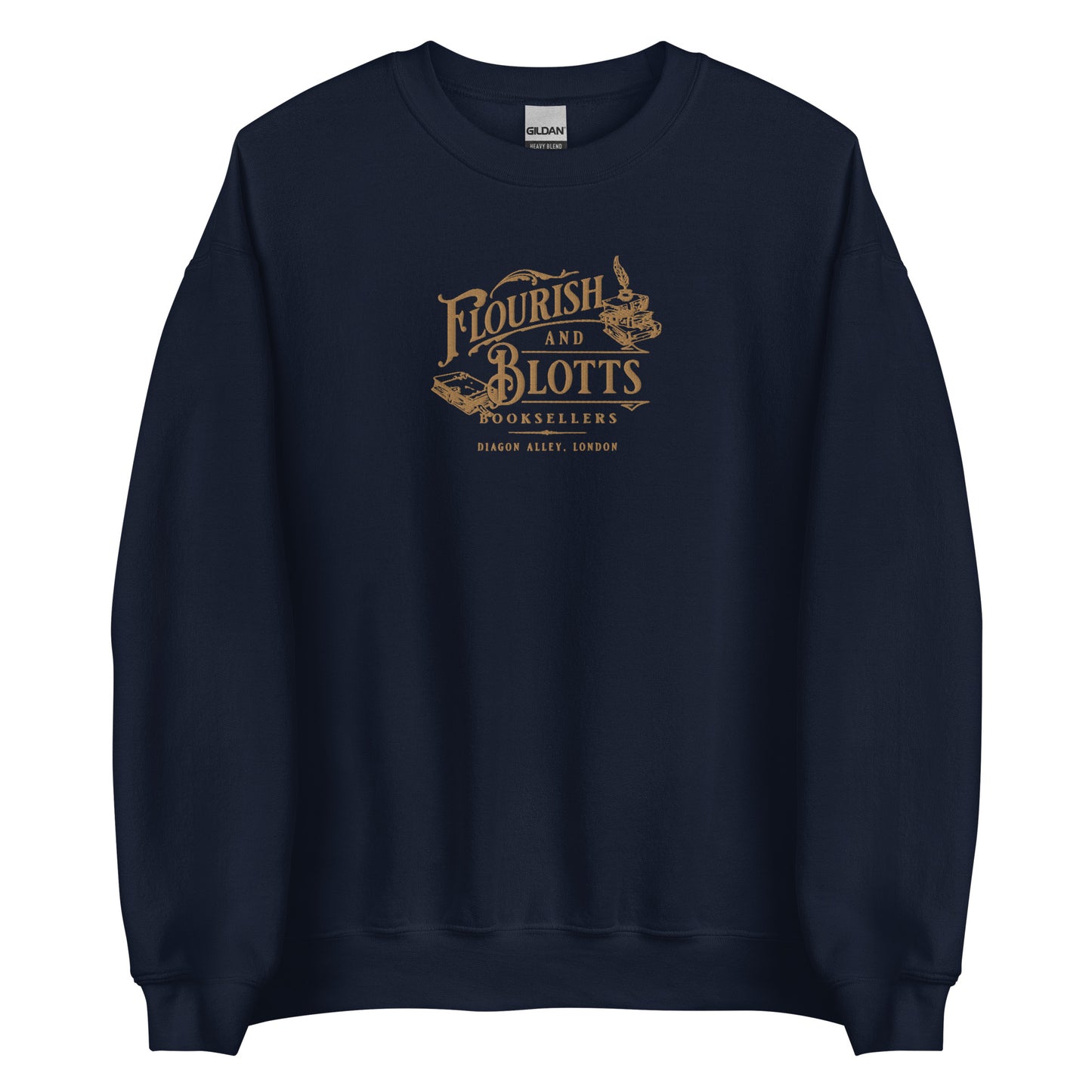 Magical Bookstore Embroidered Sweatshirt