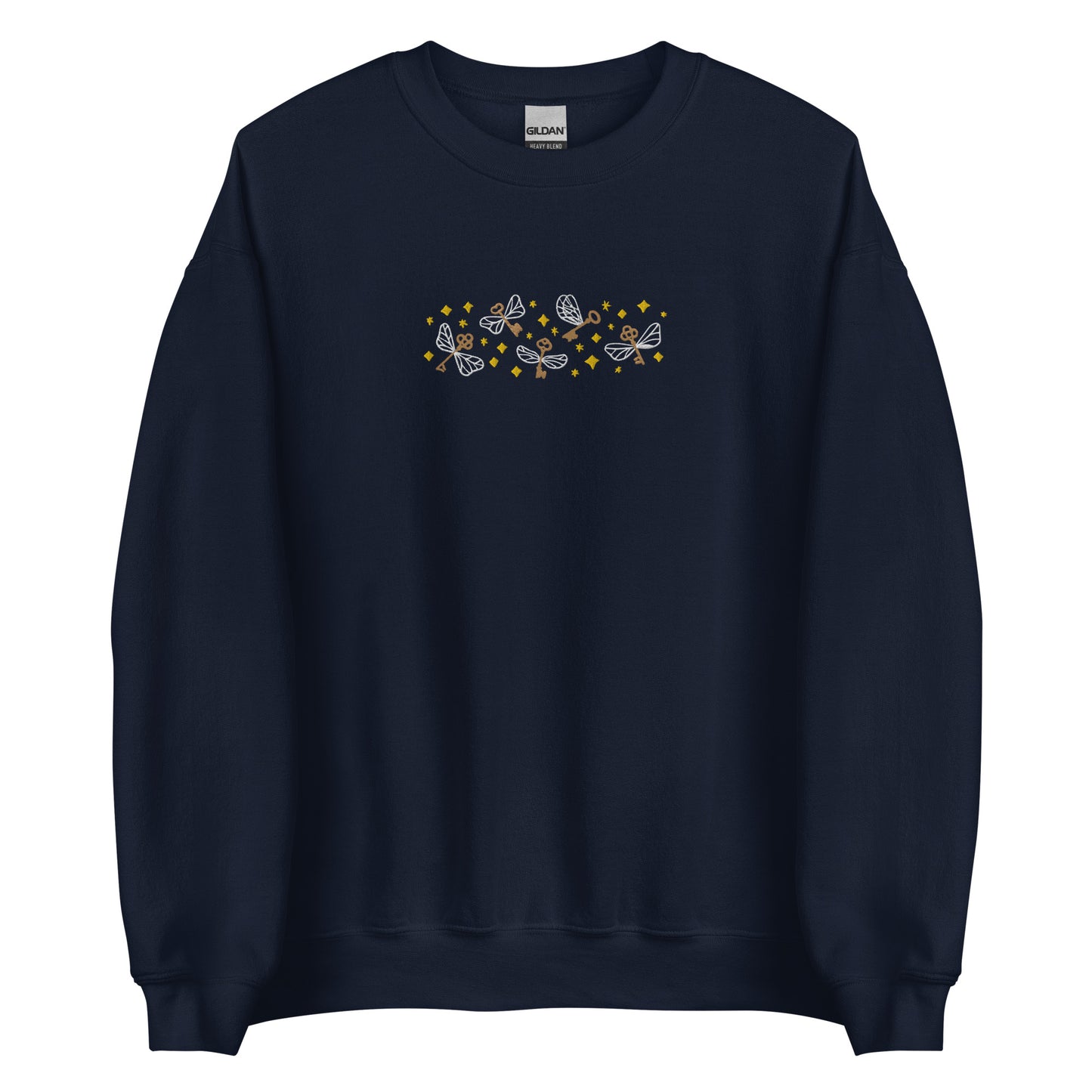 Flying Keys Embroidered Sweatshirt