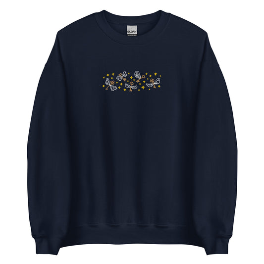 Flying Keys Embroidered Sweatshirt