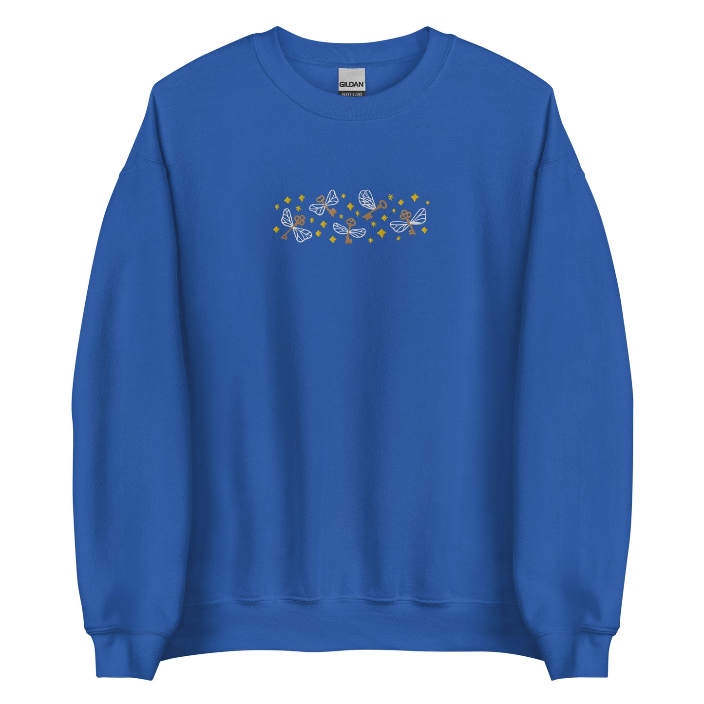 Flying Keys Embroidered Sweatshirt