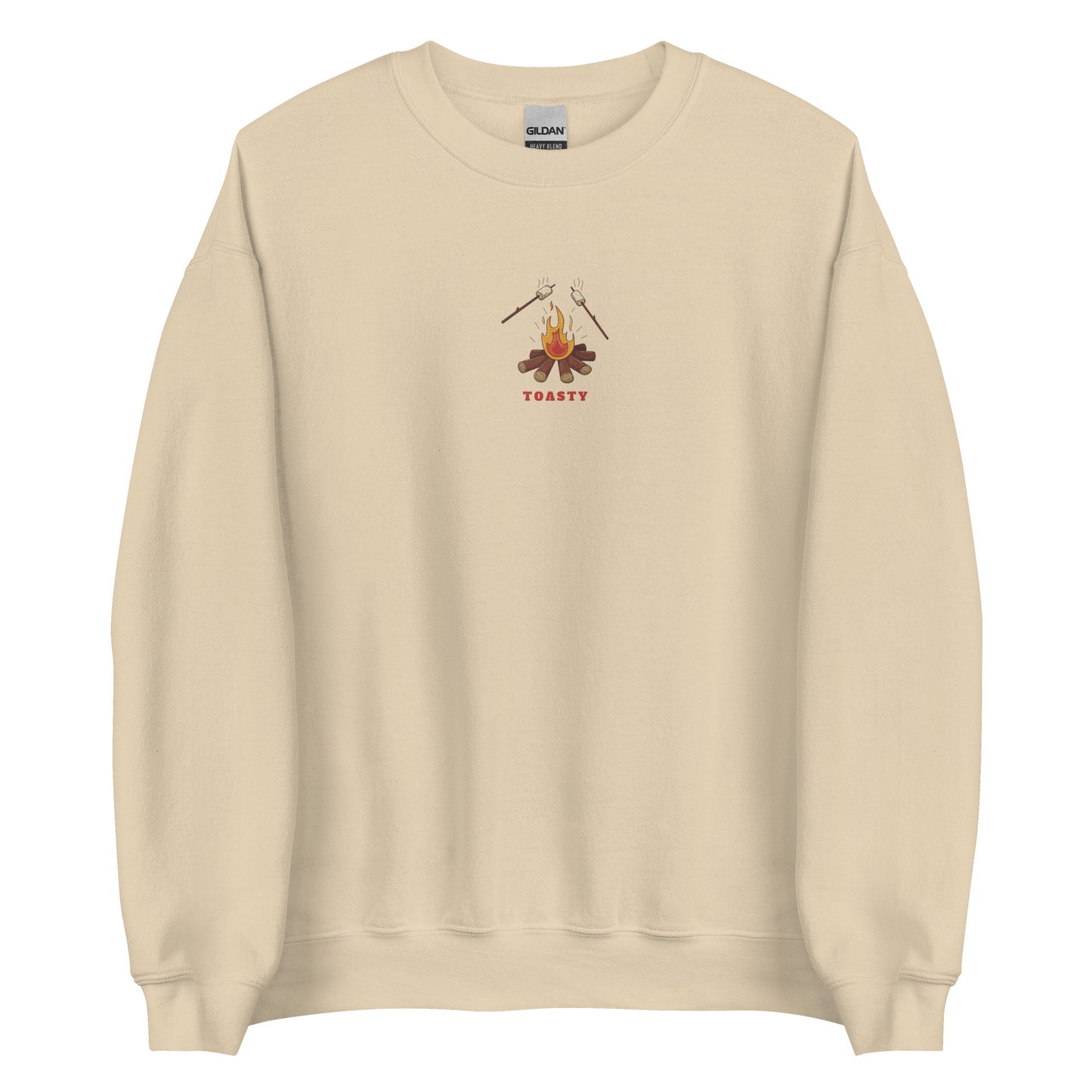 Toasty Campfire Embroidered Sweatshirt