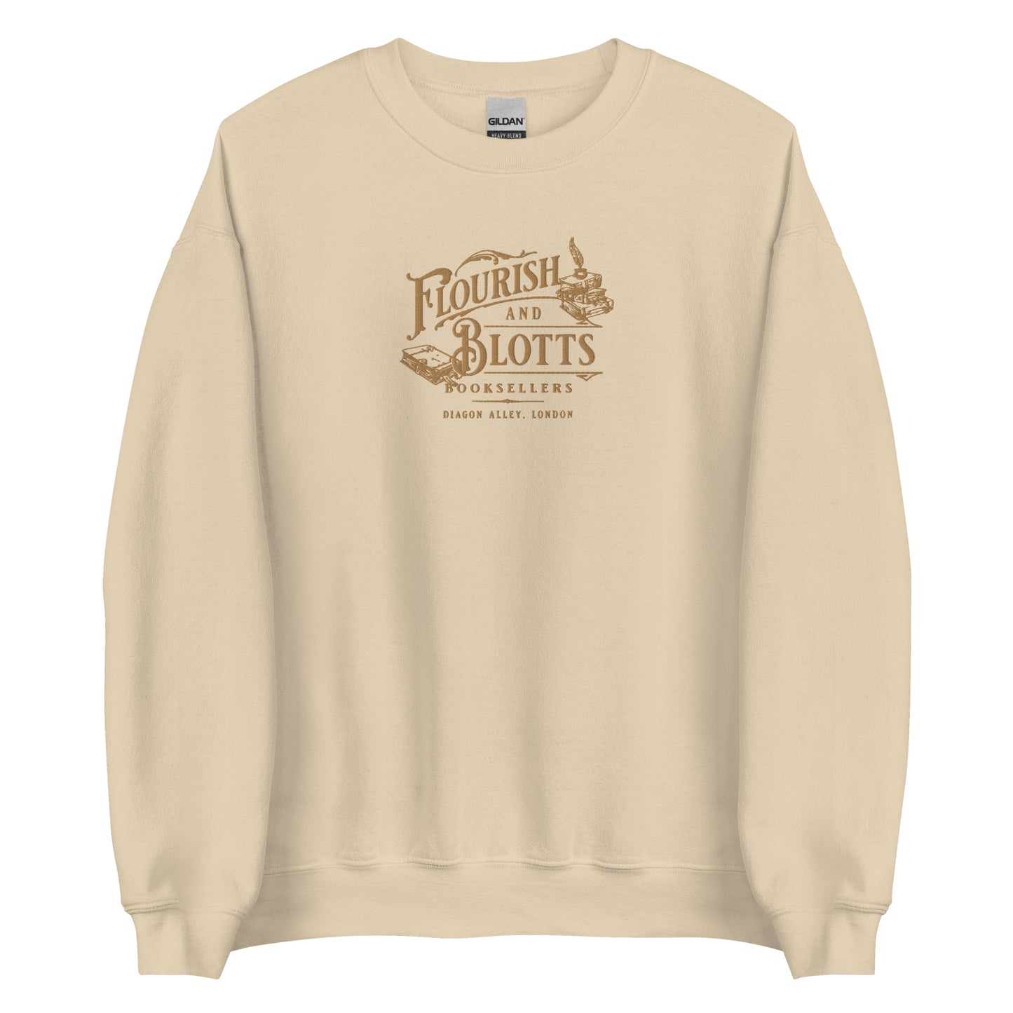 Magical Bookstore Embroidered Sweatshirt