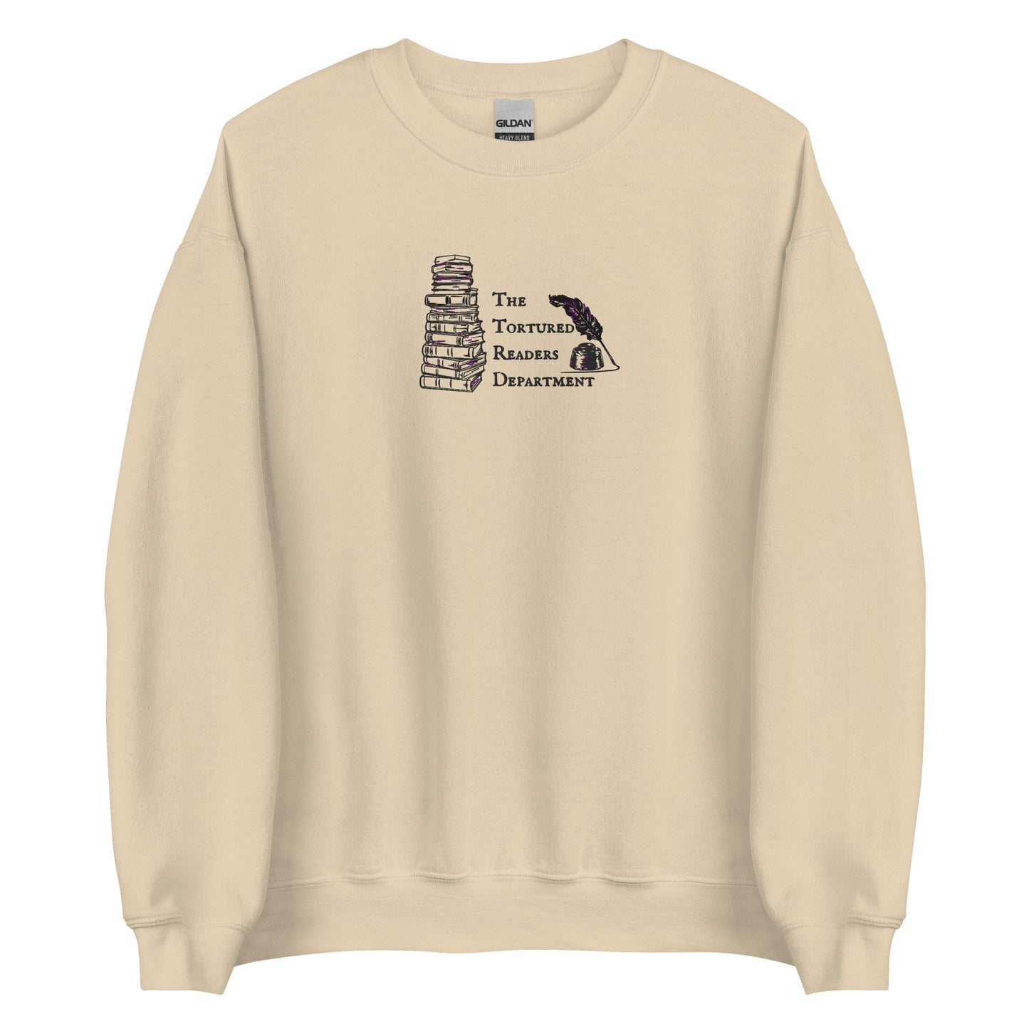 The Tortured Readers Department Embroidered Sweatshirt