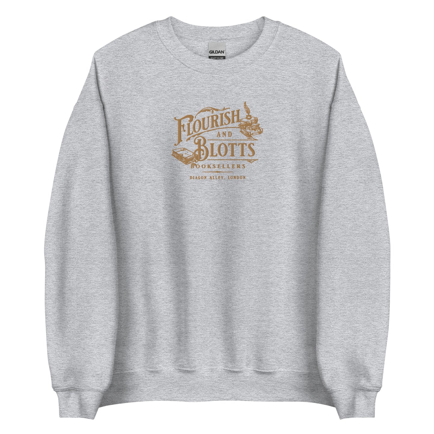 Magical Bookstore Embroidered Sweatshirt