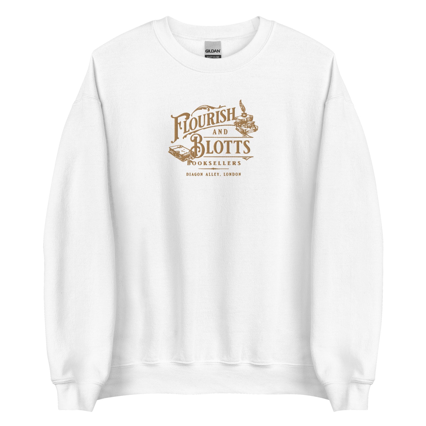 Magical Bookstore Embroidered Sweatshirt